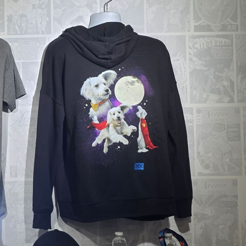 NYCC 2025 Comic Con Exclusive DC Comics Kyrpto Super Dog Hoodie XXL Unisex - NEW